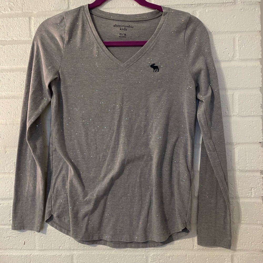 Sparkly Abercrombie and Fitch LS top